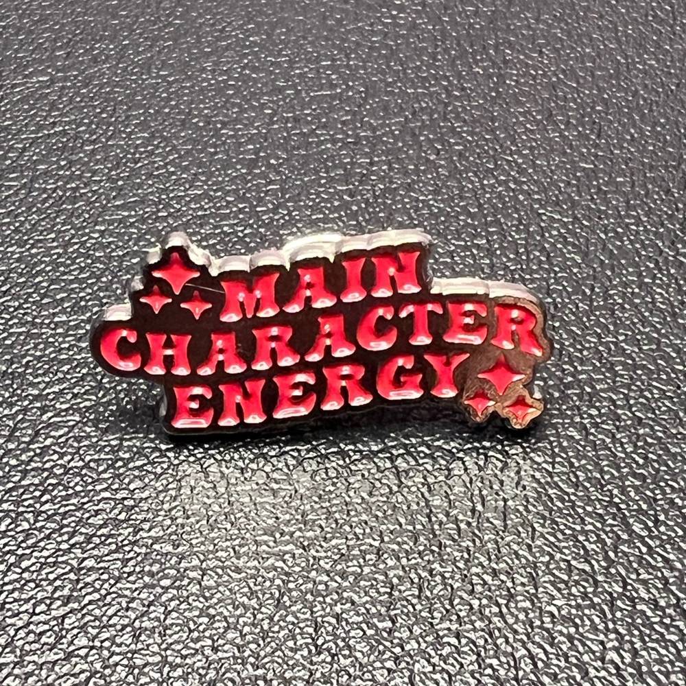 *2/$10* Main Character Energy Enamel Pin